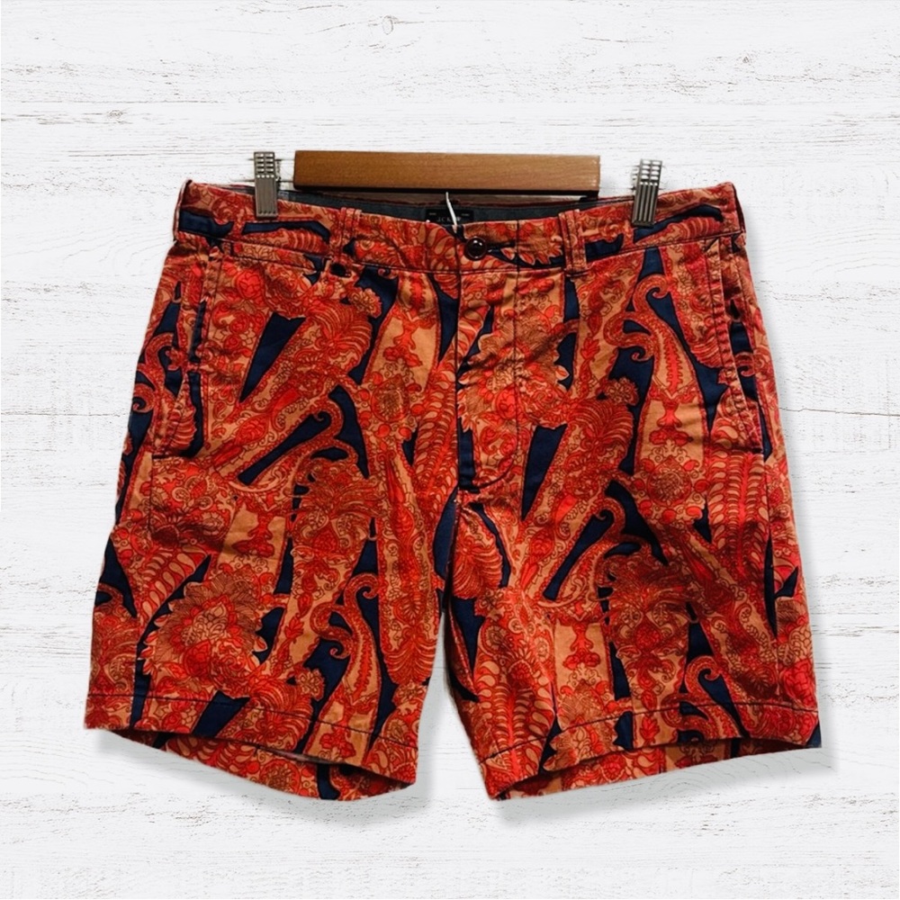 J. Crew Stanton men's 31 X 9 novelty print shorts.
